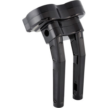 Arlen Ness Method Kickback Handlebar Riser 10" Black - 520-032 For Harley Touring 2015-2024
