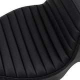 Saddlemen Extended Reach Step-Up Seats Tuck-N-Roll Black - 808-07B-171EXT For Harley Touring 2008-2025