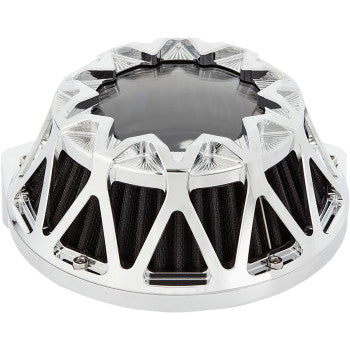 Arlen Ness Crossfire Breather Air Cleaner - 600-048 For Harley Motorcycles 2017-2025