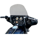 LA Choppers 1-1/4" Twin Peaks Touring Handlebar 12" Chrome - LA-7361-12 For Harley Touring 1996-2022