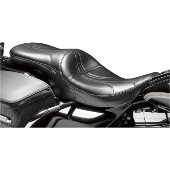 LePera Sorrento 2-Up Seat Stitched Black - LK-907RZ For Harley Touring 2008-2023