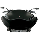 Klock Werks Sport Flare® Windshield 8" Black - KWW-01-0190 For Harley Road Glide 1998-2013