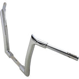 FAT Baggers INC. 1-1/2" EZ Install Pointed Top Handlebar 12" Chrome - 807012 For Harley Touring 2008-2016