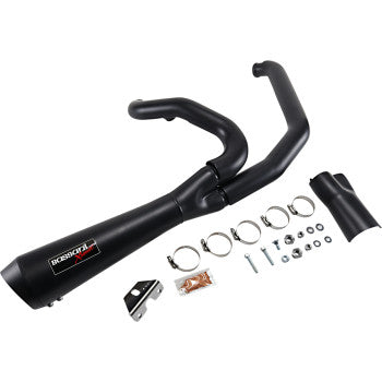 Bassani Xhaust Road Rage 2-Into-1 Exhaust System - 1F42RB For Harley Touring 2017-2026