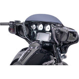 FAT Baggers INC. 1-1/4" EZ Install Pointed Top Handlebar 12" Chrome - 905012 For Harley Touring 1986-2022