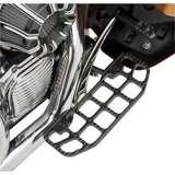 Joker Machine Serrated Floorboards Black - 08-640-1B For Harley Motorcycles 1980-2026
