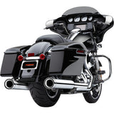 Cobra Neighbor Hater Slip-On Mufflers Chrome - 6107 For Harley Touring 1995-2016