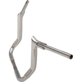 FAT Baggers INC. 1-1/2" EZ Install Pointed Top Handlebar 12" Chrome - 805012 For Harley Touring 2006-2020