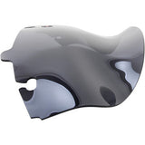 Klock Werks Flare® Windshield 6-1/2" Dark Smoke - KWW-01-0199-2014 For Harley Touring 2014-2025