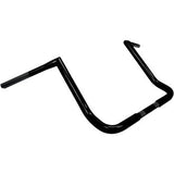 LA CHOPPERS 0601-2702 LA-7361-14B 1-1/4" Twin Peaks Touring Handlebar - Bagger - 14" - Black