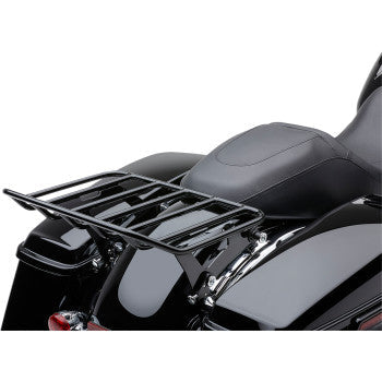 Cobra Big Ass® Detachable Luggage Rack — Flip-Up Black - 602-2600B For Harley Touring 2009-2022