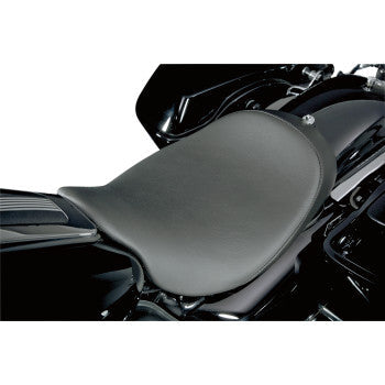 Danny Gray Weekday Solo Seat — Smooth Plain Smooth - 21-401 For Harley Touring 2008-2023