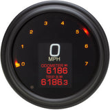 Dakota Digital MLX 2000 Series Gauge Black Bezel 4.5" - MLX-2011-K For Harley Motorcycles 2011-2024