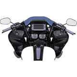 FAT Baggers INC. 1-1/4" EZ Install Pointed Top Handlebar 12" Black - 906012-B For Harley Road Glide 2015-2022