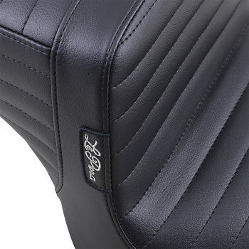 LePera Tailwhip Seat Pleated Black - LK-586PT For Harley Sportster 2010-2022