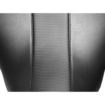 LePera Maverick Daddy Long Legs Seat Black With HR Carbon Fiber Inlay - LK-957DLHR3 For Harley Touring 2008-2023