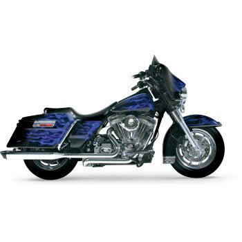 S&s Cycle Power Tune 2-Into-2 Head Pipe System - 550-0004B For Harley Touring 2009-2016