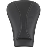 Saddlemen Dominator Pillion Pad Sport Black With Gray Stitching - 808-07B-0242L For Harley Touring 2008-2026