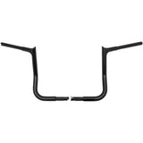 FAT Baggers INC. 1-1/4" EZ Install Pointed Top Handlebar 14" Black - 905014-B For Harley Touring 1986-2022
