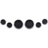Dakota Digital Six-Gauge MLX Series Kit Chrome Bezel - MLX-8604 For Harley Touring 2004-2013