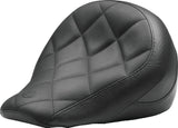 Mustang Motorcycle Mustang Bobber Standard Touring Solo Seat Diamond Stitch Black - 76842 For Indian Scout Bobber 2018-2021