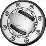 Kuryakyn 7282 Informer LED Fuel & Battery Gauge Chrome