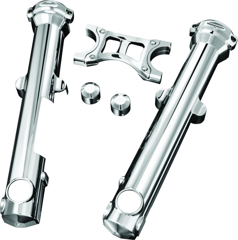 Kuryakyn 7202 Fork Skins For 04-Up XL Chrome
