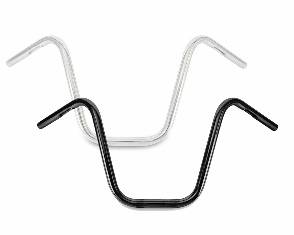 Burly Brand 750-05418 B28-349 NARROW 12" APEHANGERS 1" CHROME