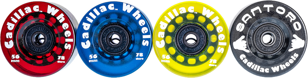 Santoro Fabworx SF80050 Cadillac Wheels Black