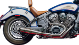 Sawicki Indian Scout MID Length Cannon Brushed SS For Indian Scout 2015-2022