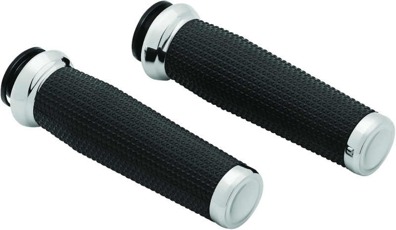 Kuryakyn 5960 Thresher Grips 18-Up Indian Models Chrome