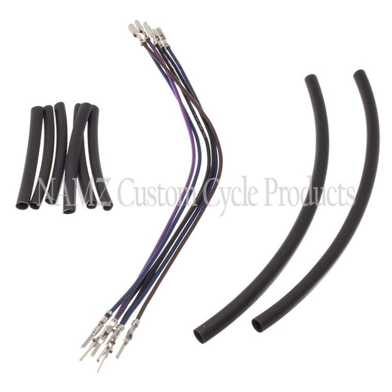 Namz V-Twin Sportster Dyna Softail Models Front Turn Signal Extension 12in. - NTSH-X12 For Harley 1996-2013