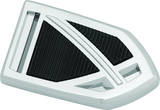 Kuryakyn 5748 Phantom Brake Pedal Pad FL Touring Models Chrome