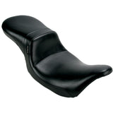 LePera Daytona 2-Up Seat Without Backrest Smooth Black - LK-567 For Harley Touring 2008-2023