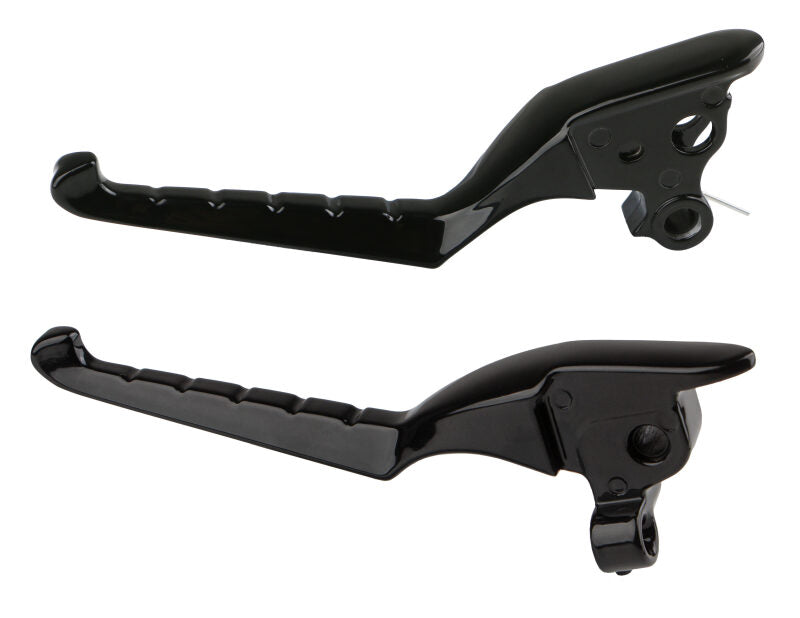 Kuryakyn Enygma Lever Set Gloss Black - 10182-2 For Harley Touring 2021-2023