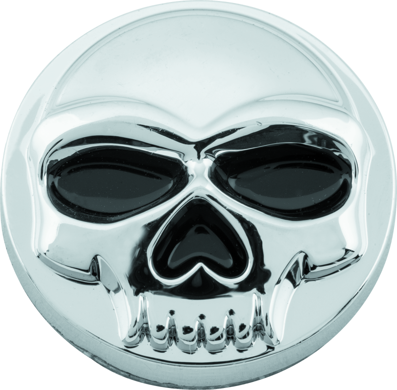 Kuryakyn Replacement Zombie Windshield Emblem Chrome - 1189 For Harley Touring 1996-2013