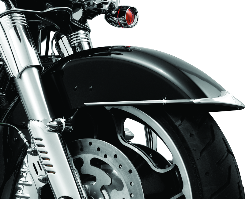 Kuryakyn 7786 Front Fender Side Trim Chrome