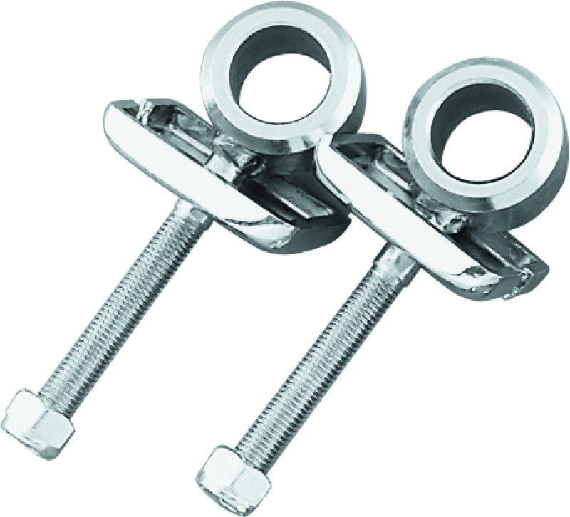 Bikers Choice 490006 79-99 XL 73-E86 FL FX 82-94 FXR 80-83 FLT Chrome Axle Adjusters Replaces H-D 41530-84T