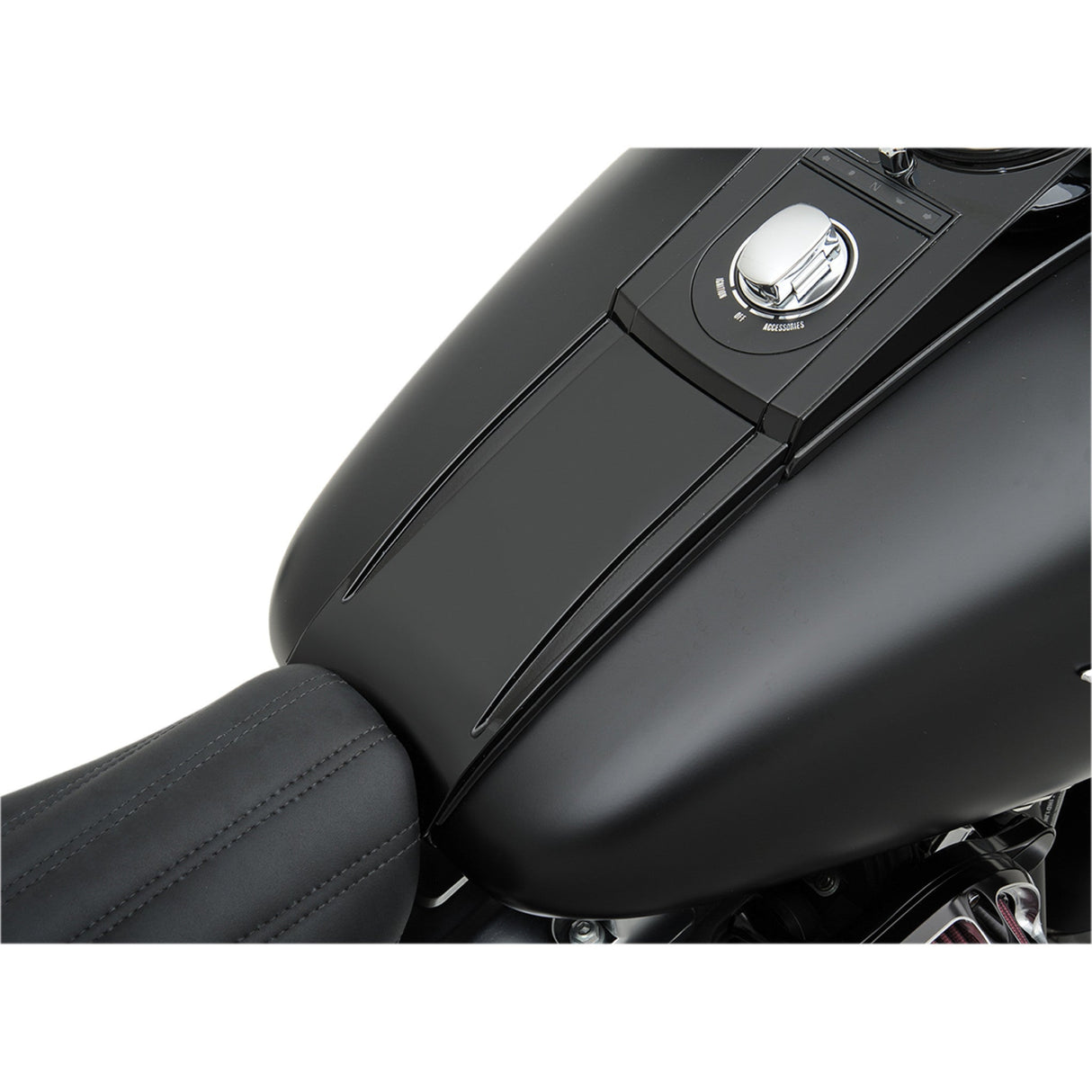 DRAG SPECIALTIES 7805-0023 Lower Dash Panel Kit Lower Dash Panel - Chrome