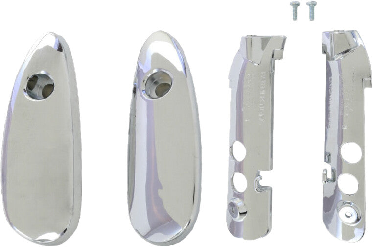 Paul Yaffe Bagger Nation Turn Signal Eliminators Chrome `15 - TSE-15L-C For Harley Road Glide 2015-2021