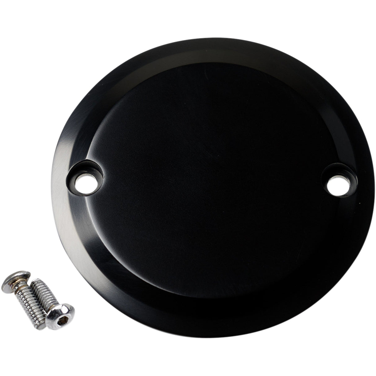 JOKER MACHINE 0940-1669 02-98-SB Points Cover - Smooth - 2 Hole - Black Anodized