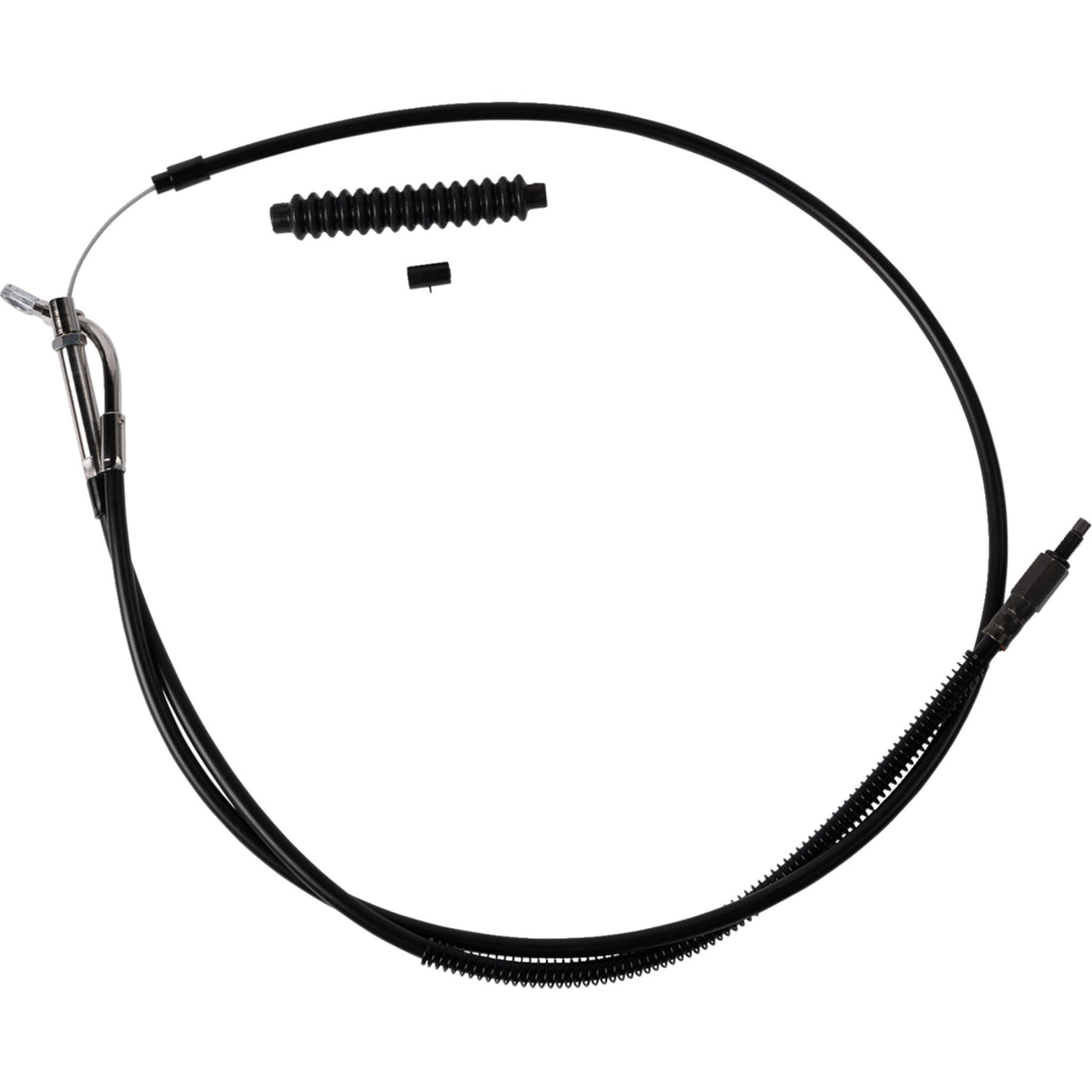 Barnett High-Efficiency Black Vinyl Clutch Cable +6" Size - 101-30-10066-6 For Harley Touring 2021-2025