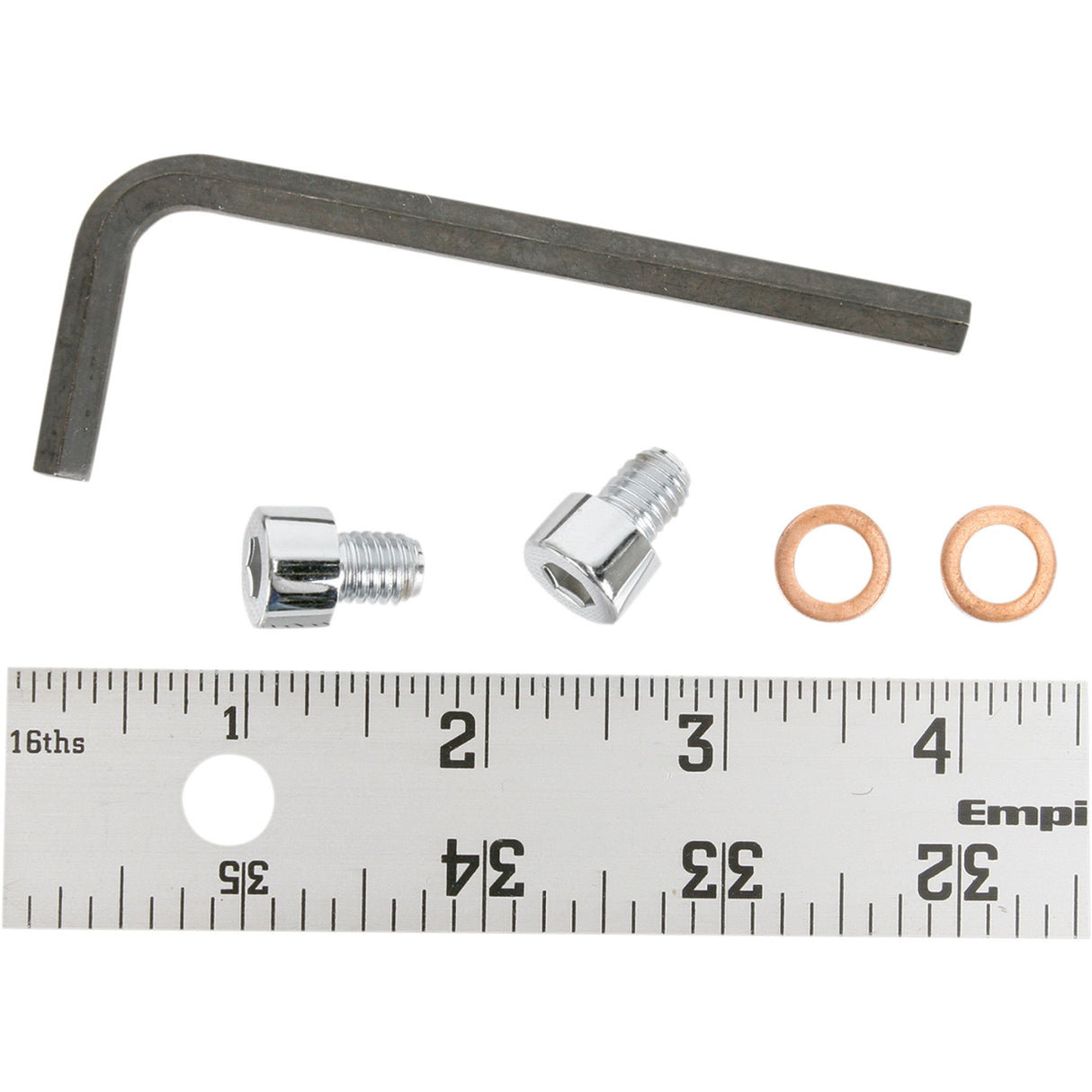 GARDNER-WESTCOTT DS-190713 C-20-58 Fork Drain Plugs Drain Plug - Fork - Allen Head - Chrome