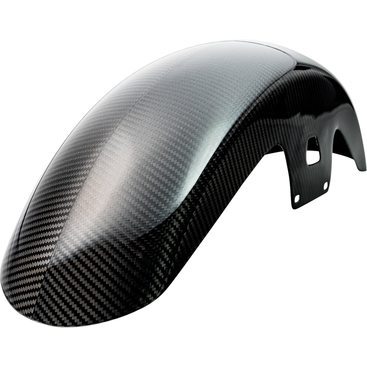 SLYFOX 1401-1079 1027-FF1C-G Carbon Fiber Front Fender Fender - Front - Mid Length - Gloss Black