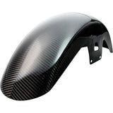 SLYFOX 1401-1079 1027-FF1C-G Carbon Fiber Front Fender Fender - Front - Mid Length - Gloss Black
