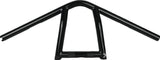 Burly Brand The Jim Bar 9in Black - B12-6040B For Harley 1994-2022