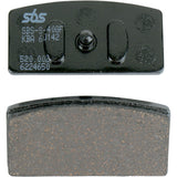 SBS 1721-1523 520HF HF Street Ceramic Organic Brake Pads HF Brake Pads - R60/7