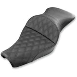 Saddlemen Explorer Lattice Stitch Seat Lattice Stitched 3.3 Gallon Tanks - 807-11-029LS For Harley Sportster 2004-2022 (3.3G Tank)