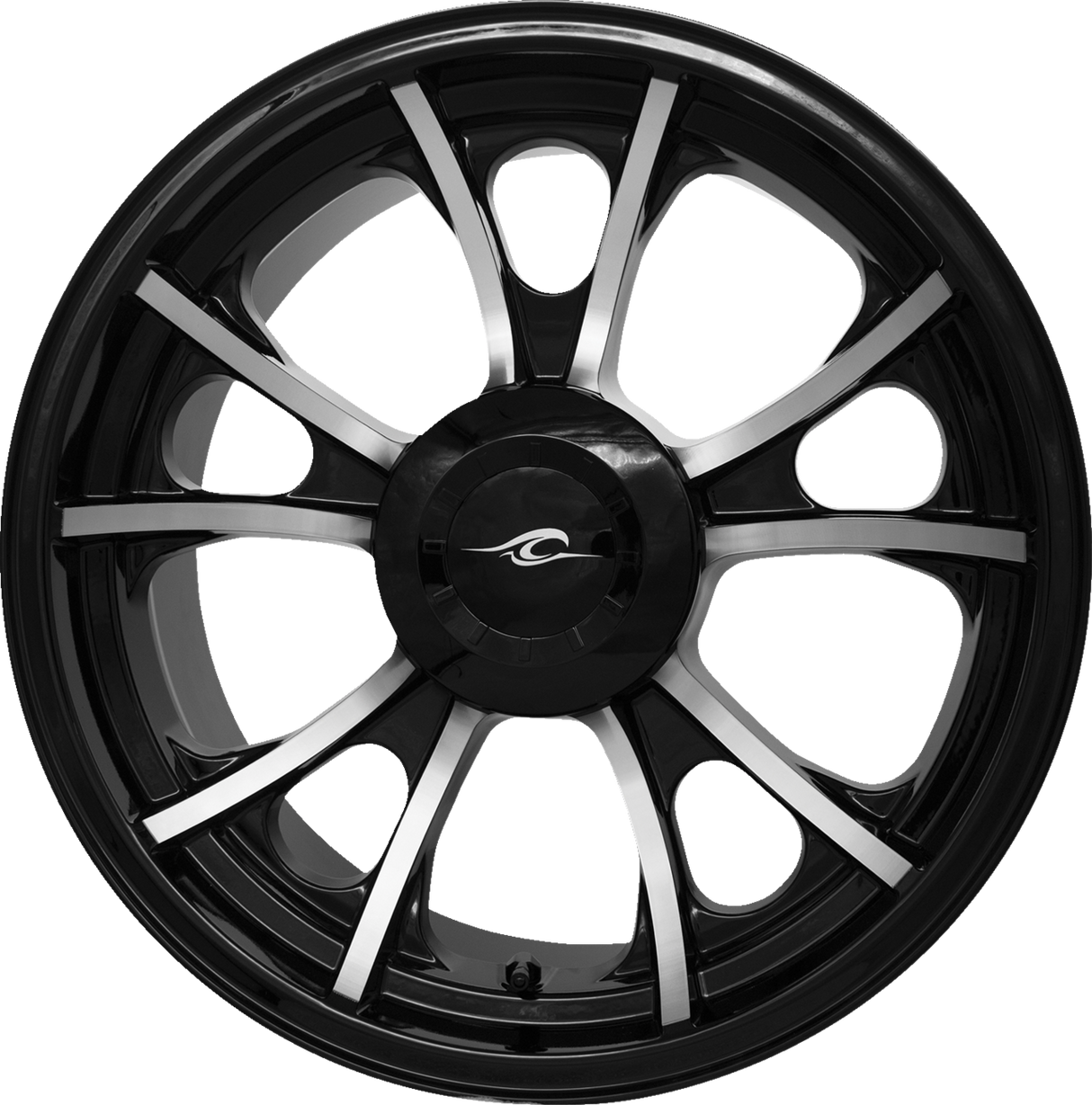 Rear Wheel - Largo 3D - Single Disc/with or without ABS - Black Cut - 18x7 - 0202-2211