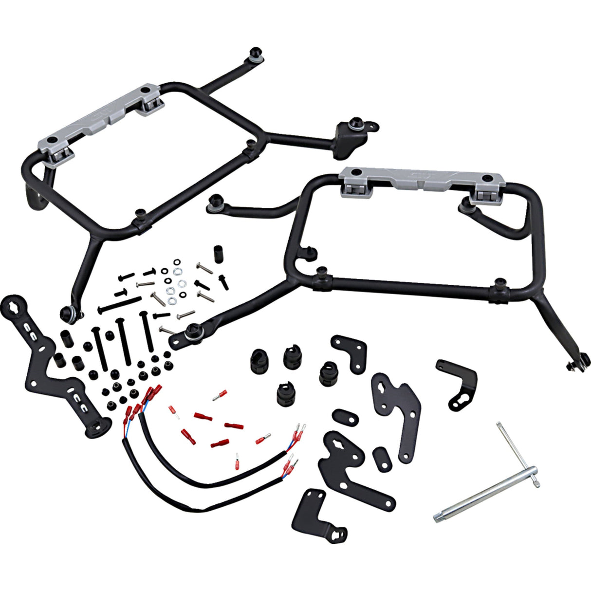 GIVI 3521-0142 PLOR8203CAM GIVI Saddlebag Supports Side Case Mount - Moto Guzzi